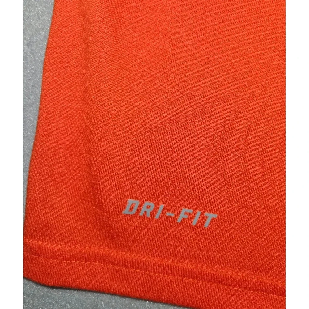 Nike Dri-Fit Syracuse Orange Football Graphic T-Shirt Mens XL Orange Athletic